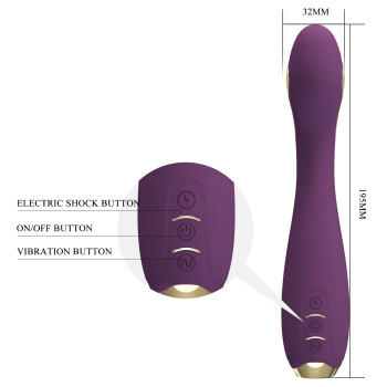 Смарт вибратор Pretty Love - HECTOR G-SPOT VIBRATOR с электростимуляцией, BI-014765HP-1