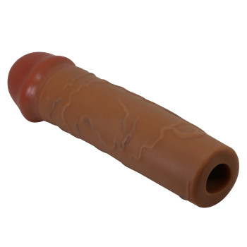 Удлиняющая насадка презерватив Pretty Love - Nile 1" Brown, BI-026252-1