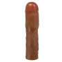 Подовжуюча насадка презерватив Pretty Love - Kylian 3" Brown, BI-026257-1