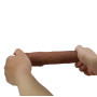 Подовжуюча насадка презерватив Pretty Love - Kylian 3" Brown, BI-026257-1