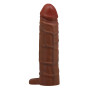 Удлиняющая насадка презерватив Pretty Love - Kaile 1" Brown, BI-026264-1