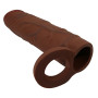 Удлиняющая насадка презерватив Pretty Love - Kaile 1" Brown, BI-026264-1