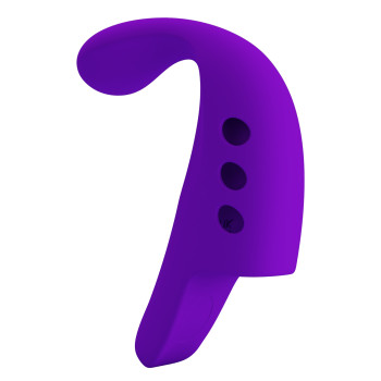 Багатофункціональна вібронасадка на палець серії Pretty Love - Fingering Vibrator Gorgon PURPLE, BI-210298-1