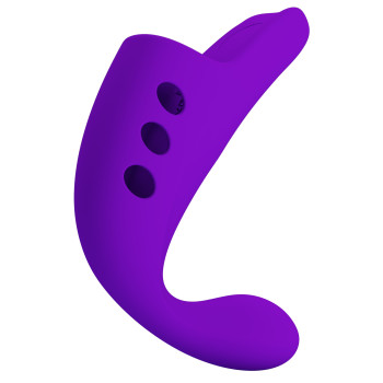 Багатофункціональна вібронасадка на палець серії Pretty Love - Fingering Vibrator Gorgon PURPLE, BI-210298-1