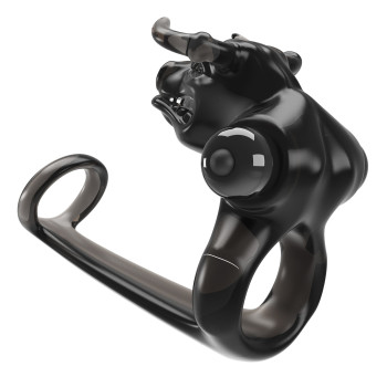 Насадка с вибрацией Pretty Love - BULL WARRIOR BLACK, BI-210333