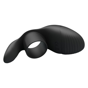 Вібро-кільце Pretty Love - Vibration Penis Sleeve Black 7 vibration functions, BI-210198