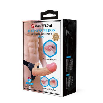 Страпон унисекс Pretty Love - Mavis Harness Briefs, BW-022099N
