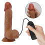 Вібратор на присоску BAILE - Beautiful Catoblepas Vibration 8.1" Brown, BW-008106ZR-1