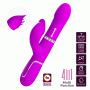 Вібромасажер із поступальним рухом серії Pretty Love - Falin Twinkled Tenderness Purple 7 vibration functions 4 rolling functions, BW-500012