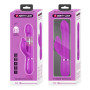 Вібромасажер із поступальним рухом серії Pretty Love - Falin Twinkled Tenderness Purple 7 vibration functions 4 rolling functions, BW-500012