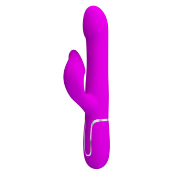 Вібромасажер із поступальним рухом серії Pretty Love - Falin Twinkled Tenderness Purple 7 vibration functions 4 rolling functions, BW-500012