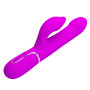 Вібромасажер із поступальним рухом серії Pretty Love - Falin Twinkled Tenderness Purple 7 vibration functions 4 rolling functions, BW-500012