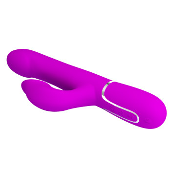 Вібромасажер із поступальним рухом серії Pretty Love - Falin Twinkled Tenderness Purple 7 vibration functions 4 rolling functions, BW-500012