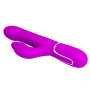 Вібромасажер із поступальним рухом серії Pretty Love - Falin Twinkled Tenderness Purple 7 vibration functions 4 rolling functions, BW-500012