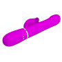 Вібромасажер із поступальним рухом серії Pretty Love - Falin Twinkled Tenderness Purple 7 vibration functions 4 rolling functions, BW-500012