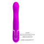 Вібромасажер із поступальним рухом серії Pretty Love - Falin Twinkled Tenderness Purple 7 vibration functions 4 rolling functions, BW-500012