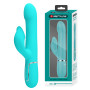 Вібромасажер із поступальним рухом серії Pretty Love - Falin Twinkled Tenderness Green 7 vibration functions 4 rolling functions, BW-500012-1