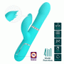 Вібромасажер із поступальним рухом серії Pretty Love - Falin Twinkled Tenderness Green 7 vibration functions 4 rolling functions, BW-500012-1