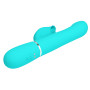 Вібромасажер із поступальним рухом серії Pretty Love - Falin Twinkled Tenderness Green 7 vibration functions 4 rolling functions, BW-500012-1