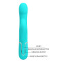 Вібромасажер із поступальним рухом серії Pretty Love - Falin Twinkled Tenderness Green 7 vibration functions 4 rolling functions, BW-500012-1