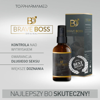 Спрей пролонгуючий для чоловіків BRAVE BOSS Original spray, 50 ml
