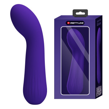 Вібромасажер для стимуляції точки G Pretty Love - Faun Dark Purple, BI-014724-3