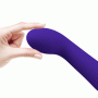 Вібромасажер для стимуляції точки G Pretty Love - Faun Dark Purple, BI-014724-3