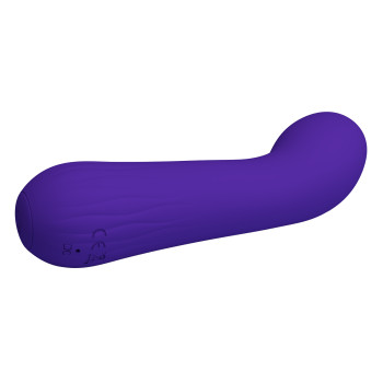 Вібромасажер для стимуляції точки G Pretty Love - Faun Dark Purple, BI-014724-3