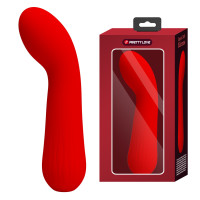 Вібромасажер для стимуляції точки G Pretty Love - Faun Red, BI-014724-2