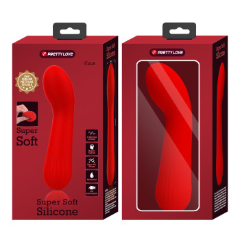 Вібромасажер для стимуляції точки G Pretty Love - Faun Red, BI-014724-2
