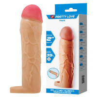 Подовжуюча насадка презерватив Pretty Love - Hani 2" Flash, BI-026255