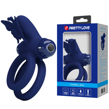 Кільце ерекційне серії Pretty Love - Powerful ring, 10 vibration functions, BI-210296-3