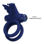 Кільце ерекційне серії Pretty Love - Powerful ring, 10 vibration functions, BI-210296-3