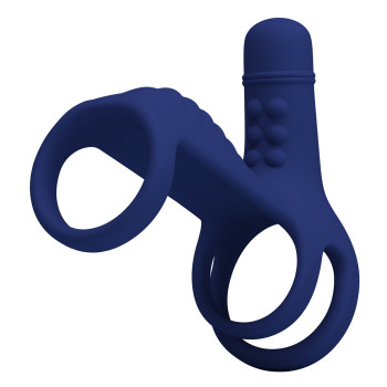 Насадка з вібрацією Pretty Love - Powerful ring, 10 vibration functions, BI-210276-3