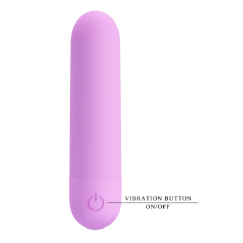 Перезаряджаємая віброкуля Pretty Love - Stefan Purple, BI-300085