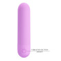 Перезаряджаємая віброкуля Pretty Love - Stefan Purple, BI-300085