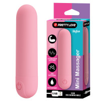 copy_Перезаряджаємая віброкуля Pretty Love - Stefan Light pink, BI-300085-3