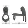 Насадка з вібрацією Pretty Love - MASTER RING GRAY, BI-040135-1