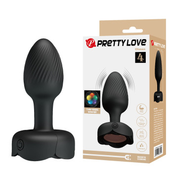 Анальний стимулятор з вібрацією PRETTY LOVE - Olman 4, BI-040184