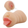 Мастурбатор з двома входами Crazy Bull - Sarah soft skin, BM-009240N