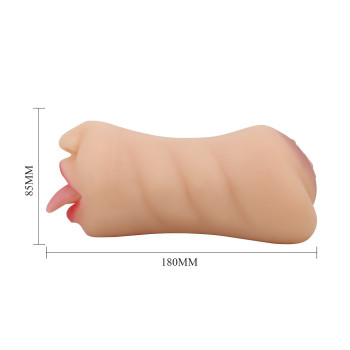 Мастурбатор з двома входами Crazy Bull - Sarah soft skin, BM-009240N