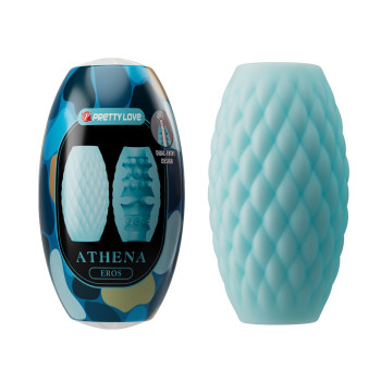 Мастурбатор яйце Pretty Love - Athena EROS Blue, BM-00900T99-3