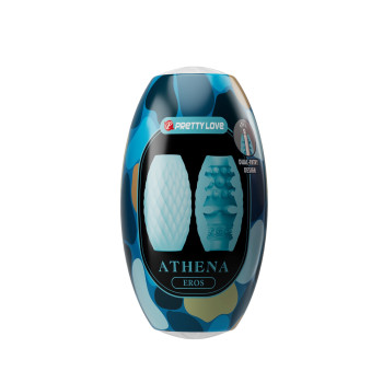 Мастурбатор яйце Pretty Love - Athena EROS Blue, BM-00900T99-3