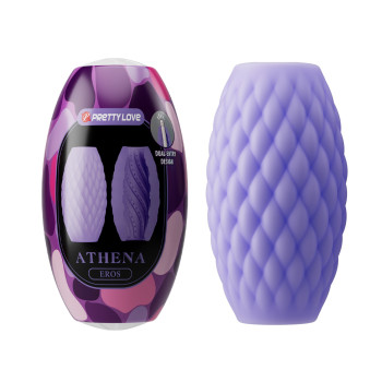 Мастурбатор яйце Pretty Love - Athena EROS Purple, BM-00900T99-2