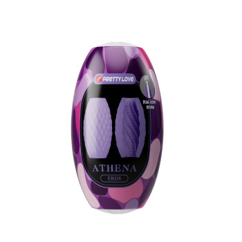 Мастурбатор яйце Pretty Love - Athena EROS Purple, BM-00900T99-2