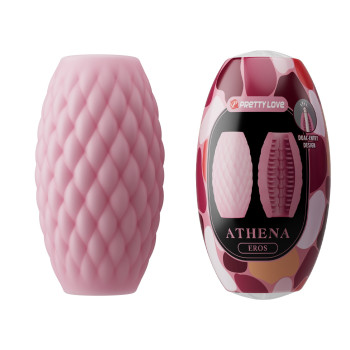 Мастурбатор яйце Pretty Love - Athena EROS Pink, BM-00900T99-1