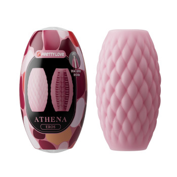 Мастурбатор яйце Pretty Love - Athena EROS Pink, BM-00900T99-1