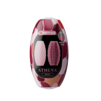 Мастурбатор яйце Pretty Love - Athena EROS Pink, BM-00900T99-1