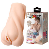 Мастурбатор с  технологией выработки лубриканта Crazy Bull - Realistic Masturbator, BM-009210K