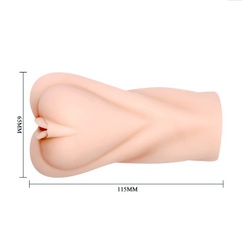 Мастурбатор з технологією вироблення лубриканту Crazy Bull - Realistic Masturbator, BM-009210K